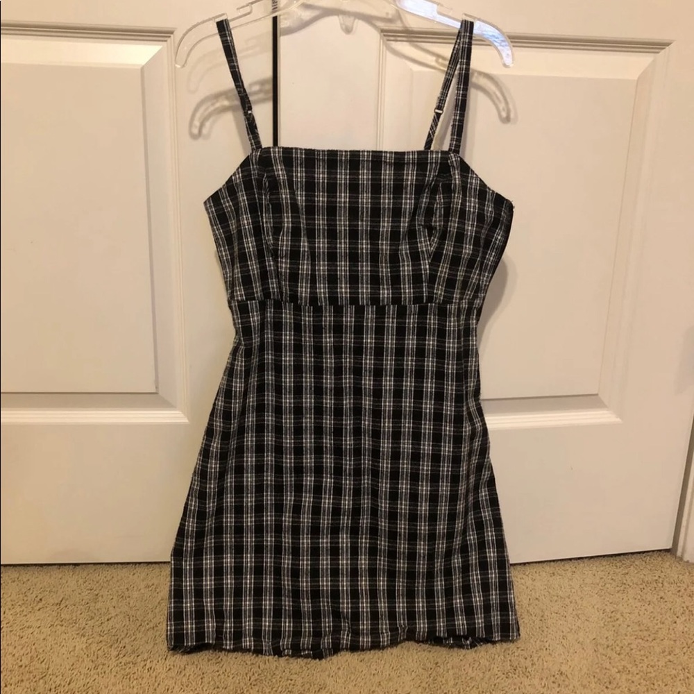 plaid dress